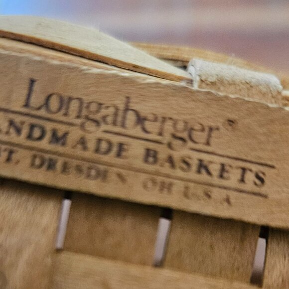 longaberger small boardwalk basket purse signed - Picture 5 of 9